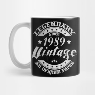 Legendary Since 1989. Vintage All Original Parts Mug